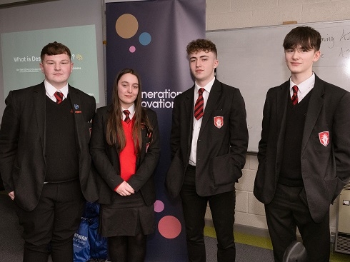 Group of school pupils