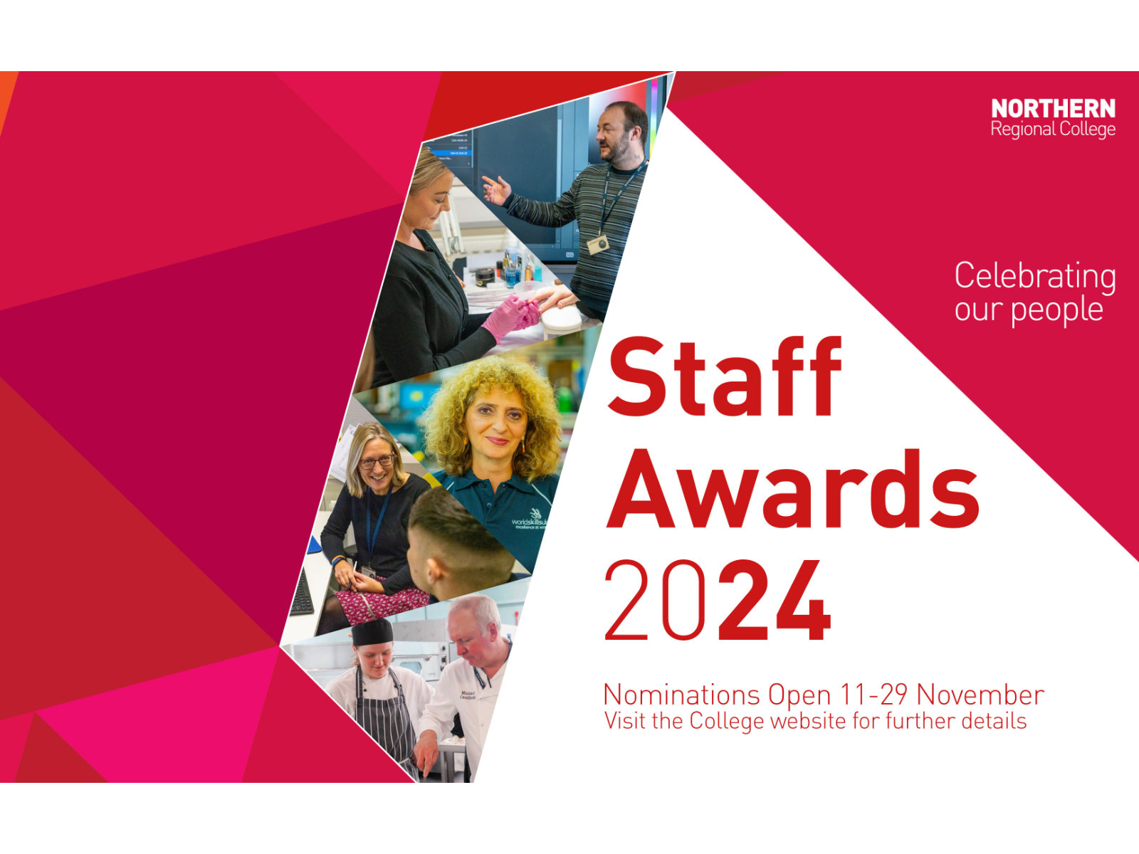 Find out more about the Northern Regional College Staff Awards 2024.