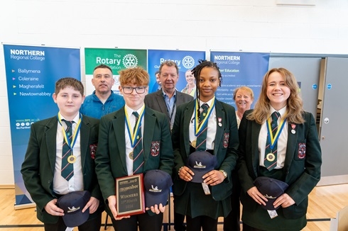 NORTHERN REGIONAL COLLEGE HOSTS BALLYMENA ROTARY CLUB TECHNOLOGY CHALLENGE