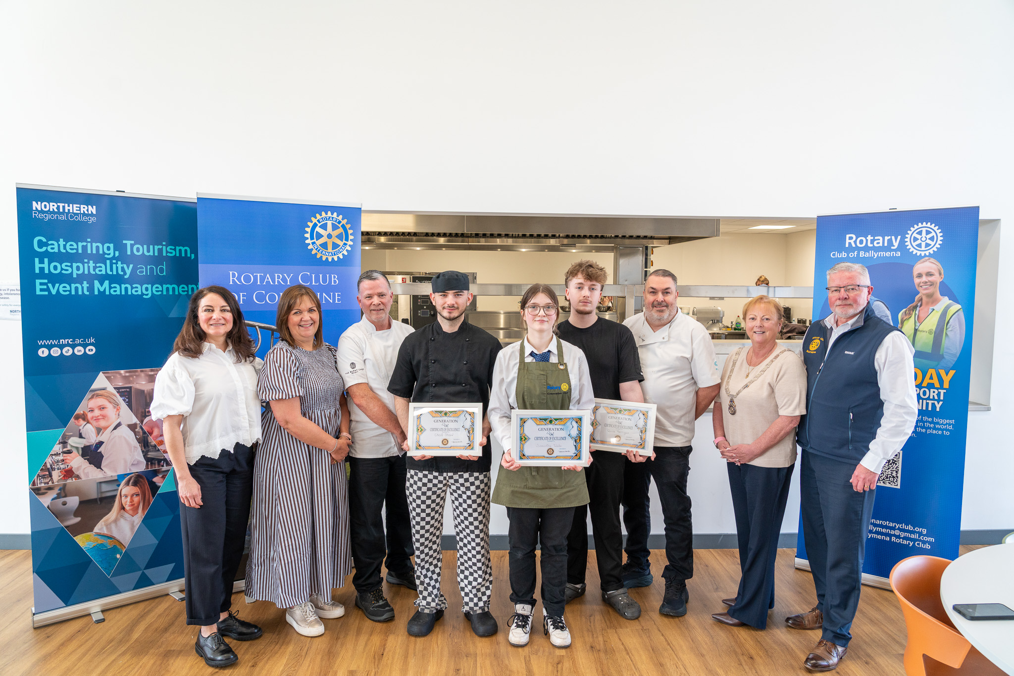 NORTHERN REGIONAL COLLEGE STUDENTS WIN ROTARY CLUB CHEF COMPETITION AND PROGRESS TO NEWRY FINAL