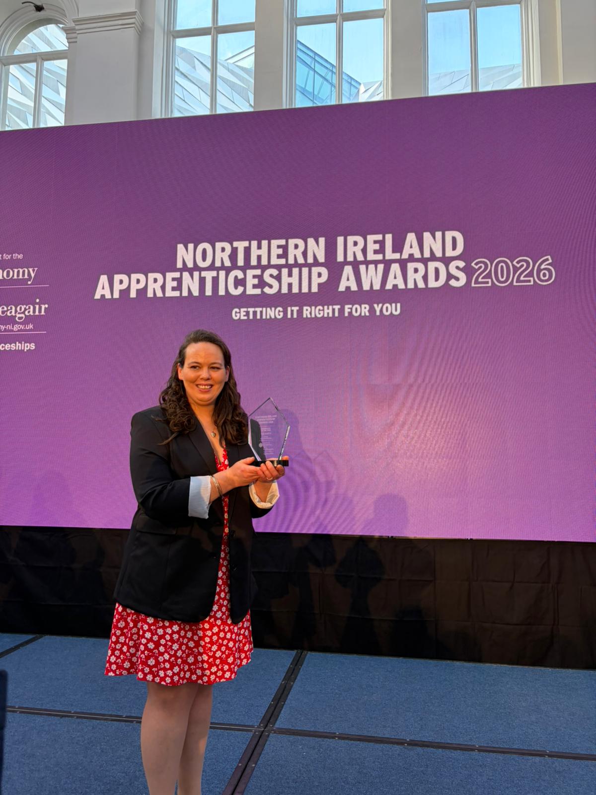 Northern Regional College Student Apprentice Of The Year At NI Apprenticeship Awards